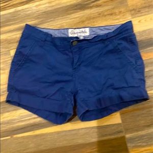 Aeropostal midi twill shorts